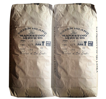 Ceylon Bulk Tea Exporter Richy Plain 60kg Paper sacks
